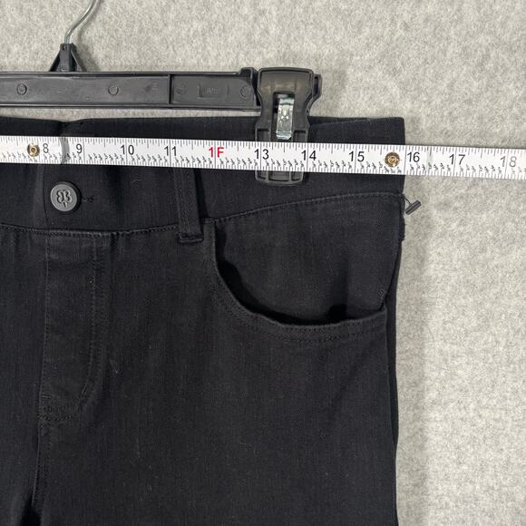 Betabrand Pants Women Medium Petite Black Jegging Ankle Straight Stretch Pull On - Picture 5 of 11
